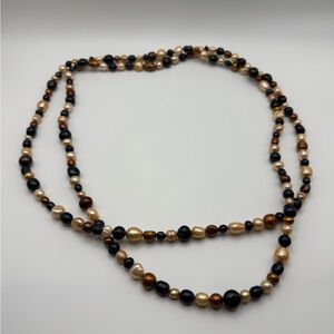 Honora Multi-Tone Long Pearl Necklace